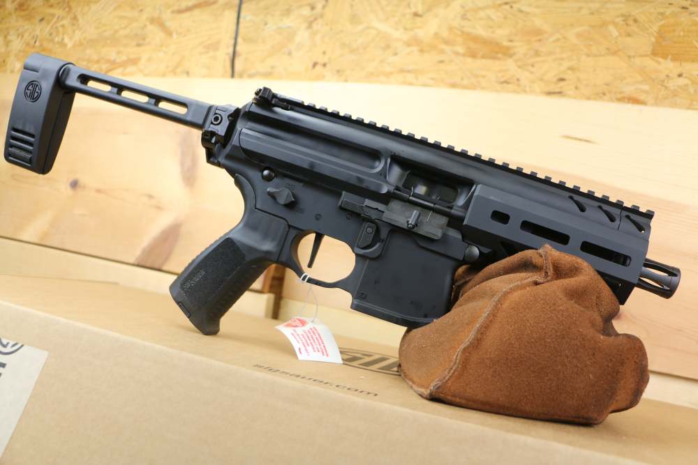 Sig MPX K Semi-Auto Pistol PMPX4B935, 9mm, 4.5", Black Finish, 35 Rds, NIB-img-7