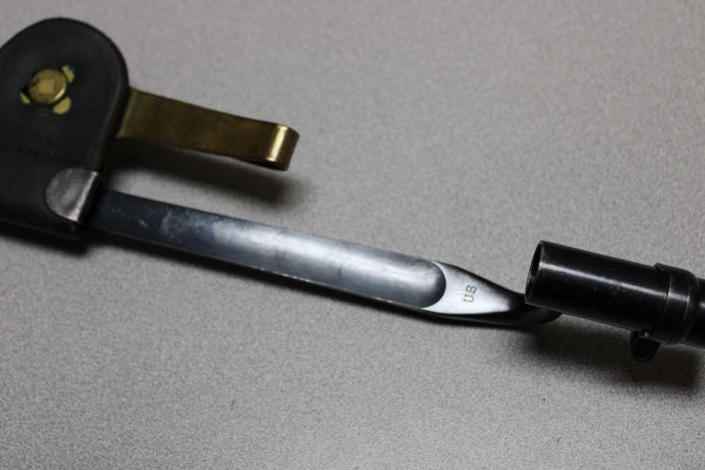U.S. Original Springfield Trapdoor Bayonet w/ Scabbard-img-2