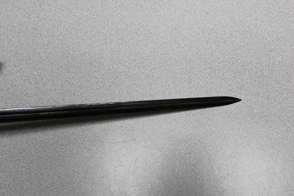 U.S. Original Springfield Trapdoor Bayonet w/ Scabbard-img-6