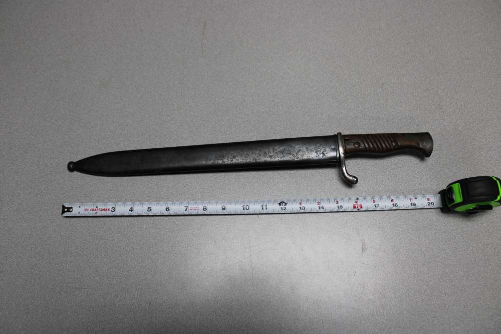 WWI Original German M1898/05 Sawback Bayonet-img-0
