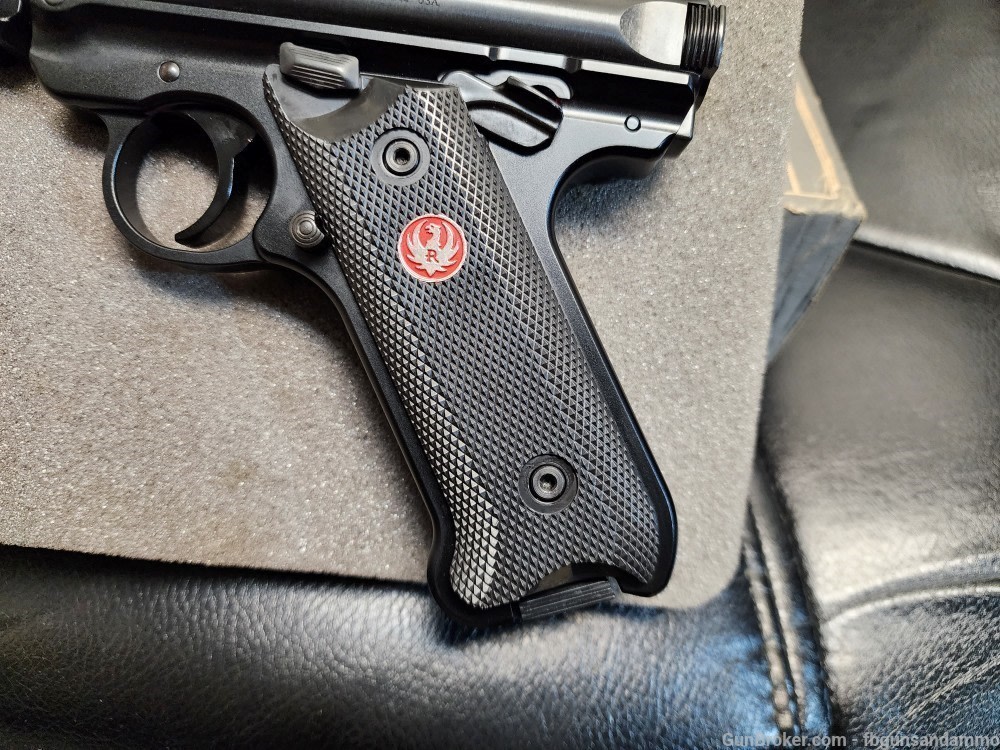 NEW! RUGER MKIV TACTICAL .22 4.4" BULL BARREL MARK IV THREADED NIB LR-img-10
