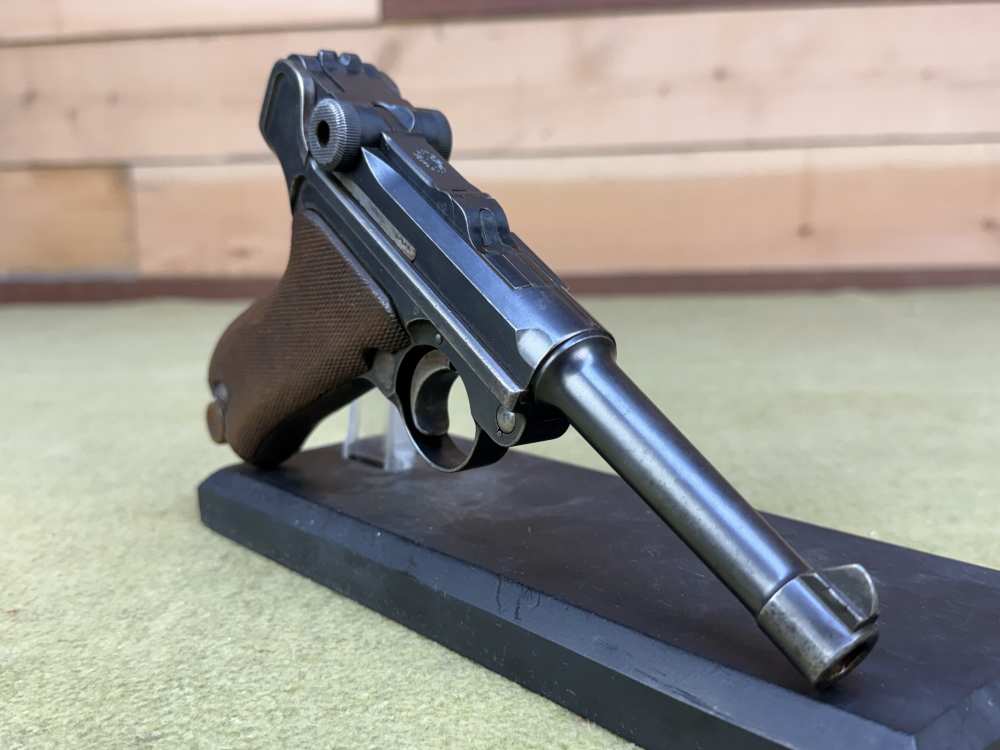 1st Year Matching German P08 Luger 1909 9mm pre WW1 MG Unit Marked Gew DWM-img-22