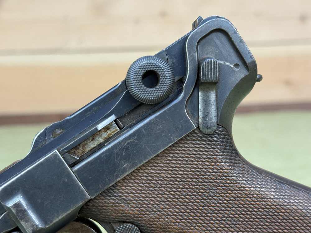 1st Year Matching German P08 Luger 1909 9mm pre WW1 MG Unit Marked Gew DWM-img-6