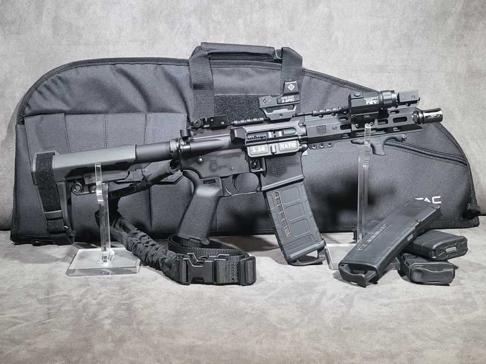 Diamondback AR Pistol 7" w/ SBA3 Brace-img-1