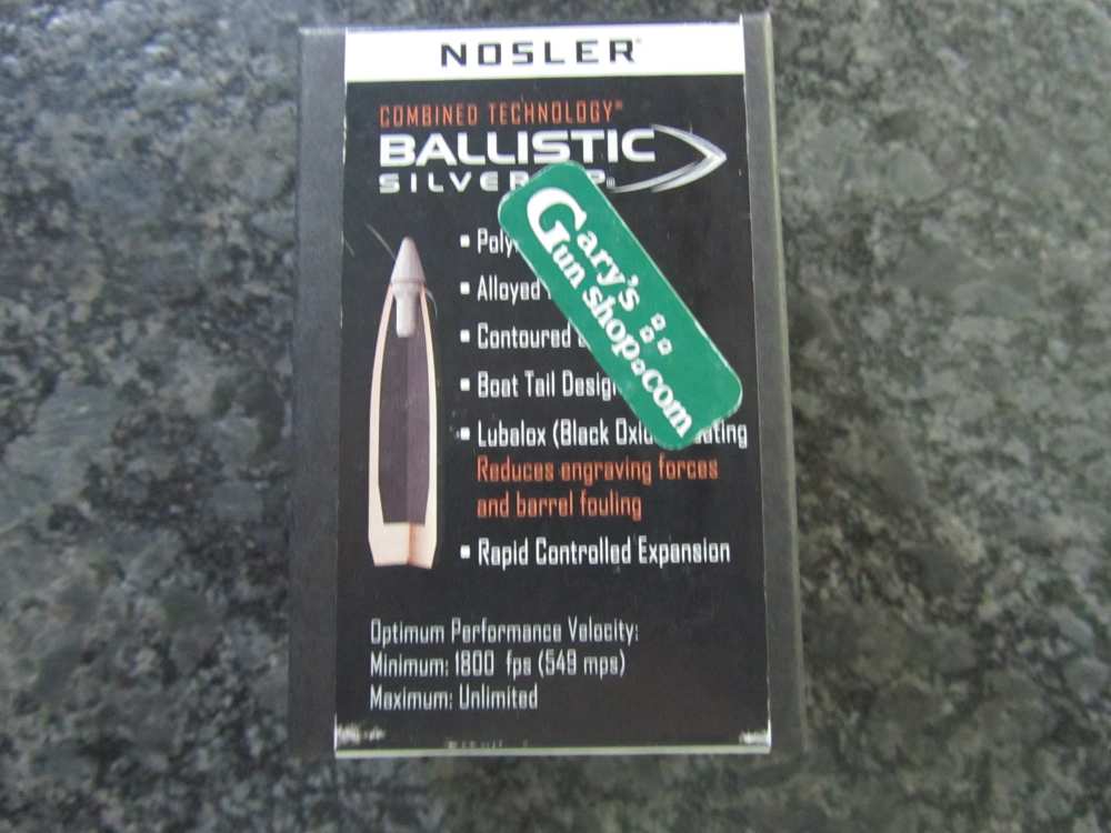 Nosler 6mm Bullets 95 grain Ballistic Silvertip #51040-img-1