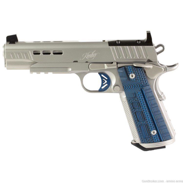 Kimber RAPIDE Ice Optics Ready 9mm Luger 5" Silver 9 Rds 3000455-img-2