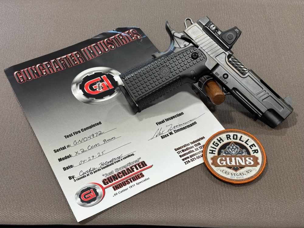 NEW GUNCRAFTER 2011 9MM 4.25" 17RND WITH RMR02 LED 3.25-img-2