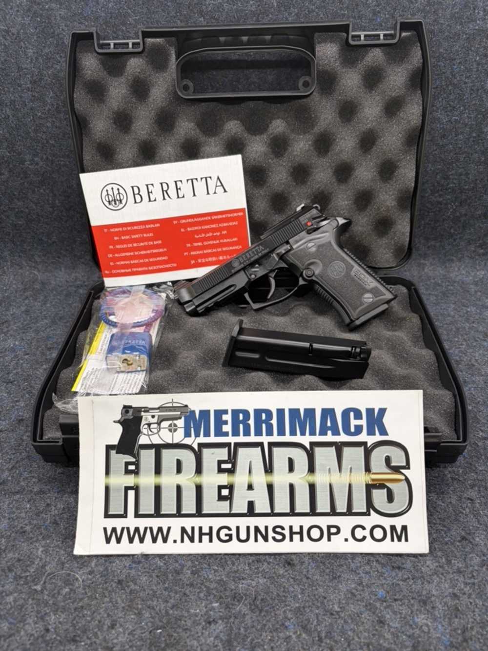 BERETTA 80X CHEETAH .380 ACP w/BOX, TWO MAGS-img-0