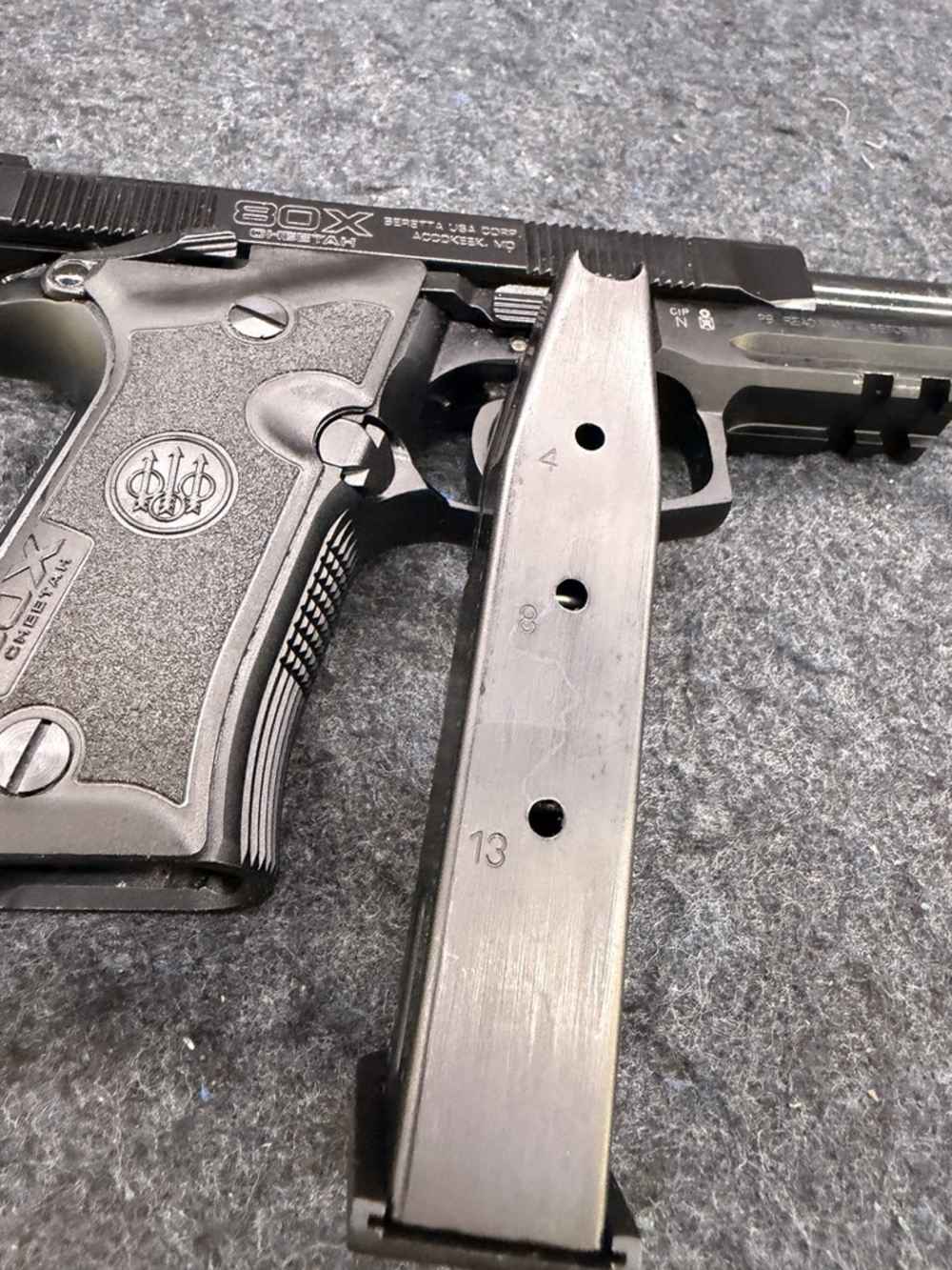BERETTA 80X CHEETAH .380 ACP w/BOX, TWO MAGS-img-10