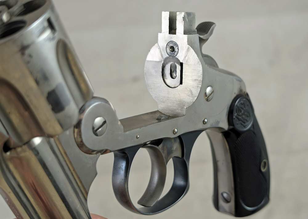 1880s Smith & Wesson Double Action 4th Model 32 Revolver S&W Nickel-img-11