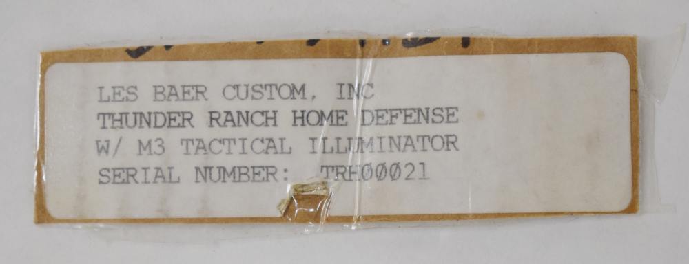 LES BAER CUSTOM THUNDER RANCH 1911 5" LNIB RARE 45ACP 1911 PENNY SALE T/R-img-21