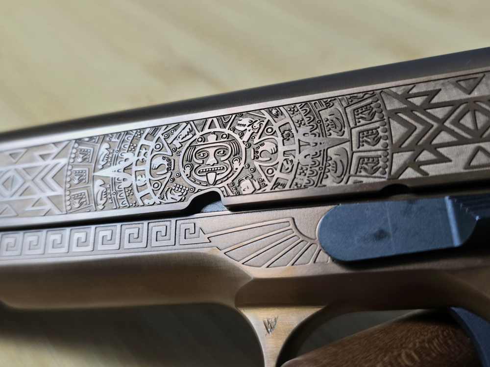 Colt 1911 Aztec .38 Super CNC Guns Limited Edition-img-3