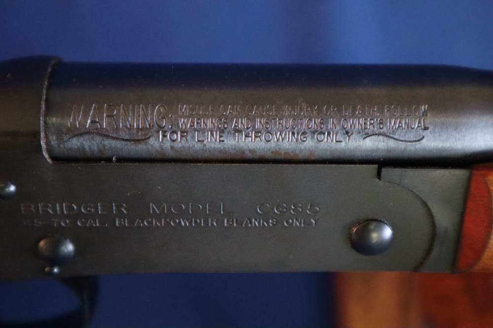 Naval Company Bridger CG85 Line Throwing Gun Pelican Case Line Projectiles -img-25