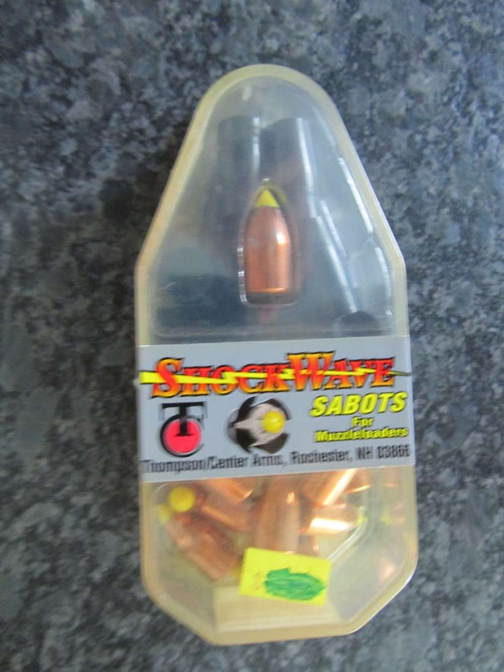 Thompson Center Shockwave Sabots .50 Cal 250gr Spire Point-img-0