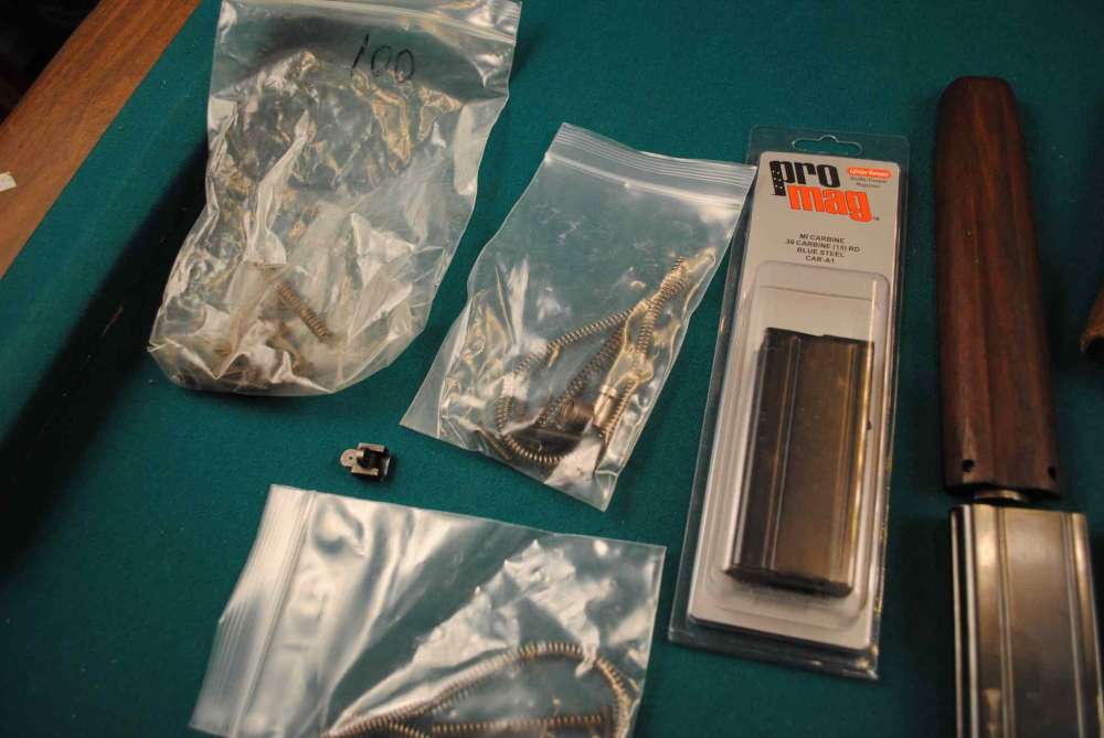 8-30 Round M1 Carbine in factory paper 4-15 round and wood stock part ETC-img-5