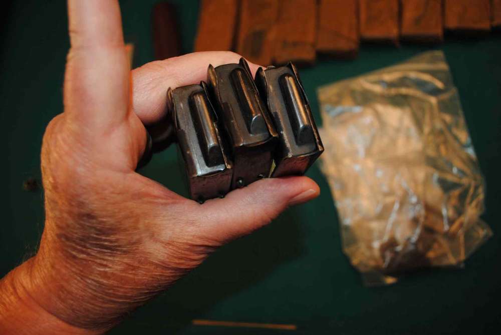 8-30 Round M1 Carbine in factory paper 4-15 round and wood stock part ETC-img-11