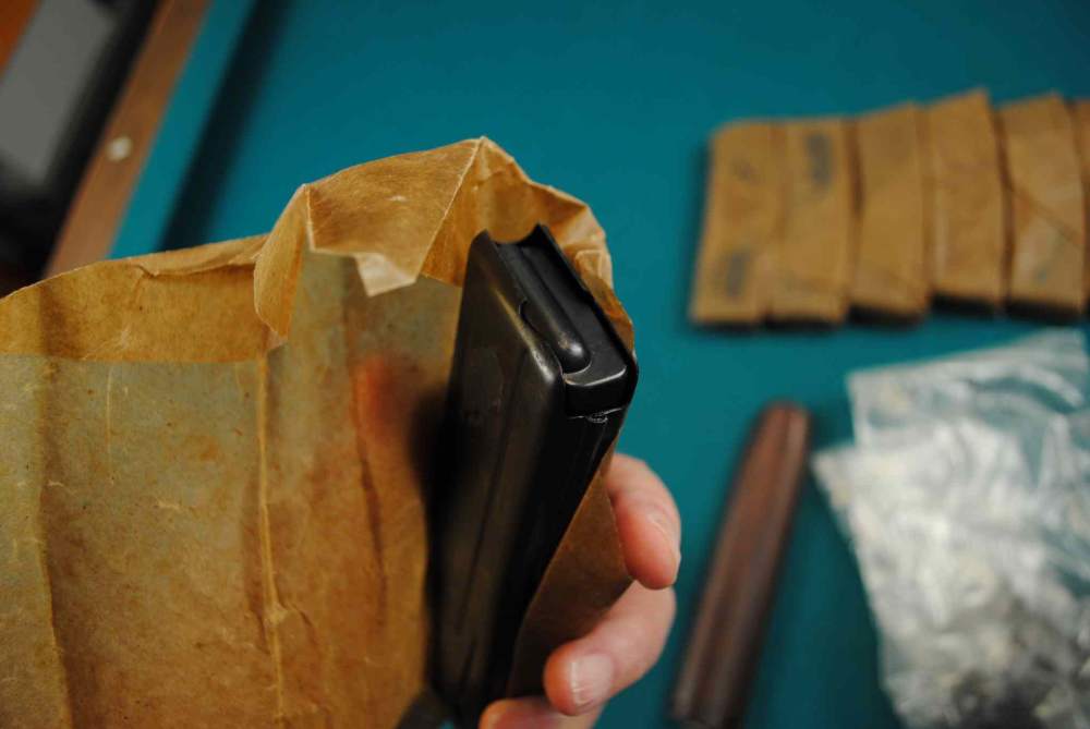 8-30 Round M1 Carbine in factory paper 4-15 round and wood stock part ETC-img-16