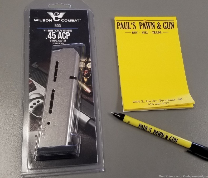 Wilson Combat Elite Tactical 1911 Magazine 500 8 round-img-0