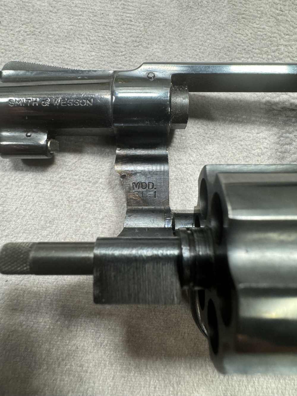 USED! SMITH & WESSON MODEL 31-1 BLUED REVOLVER .32 S&W LONG $.01 PENNY-img-18