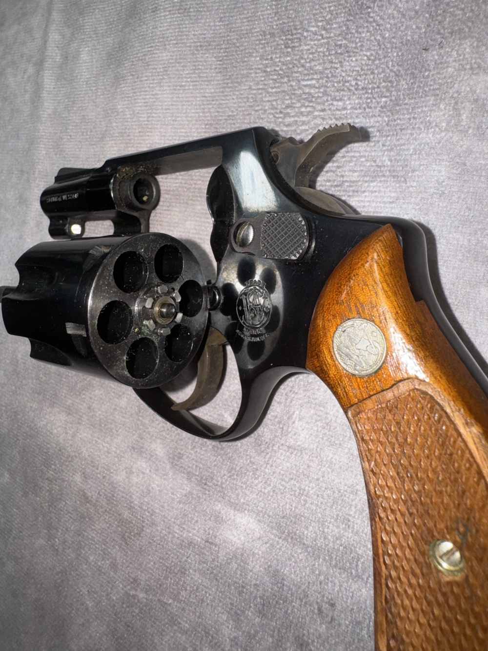 USED! SMITH & WESSON MODEL 31-1 BLUED REVOLVER .32 S&W LONG $.01 PENNY-img-23