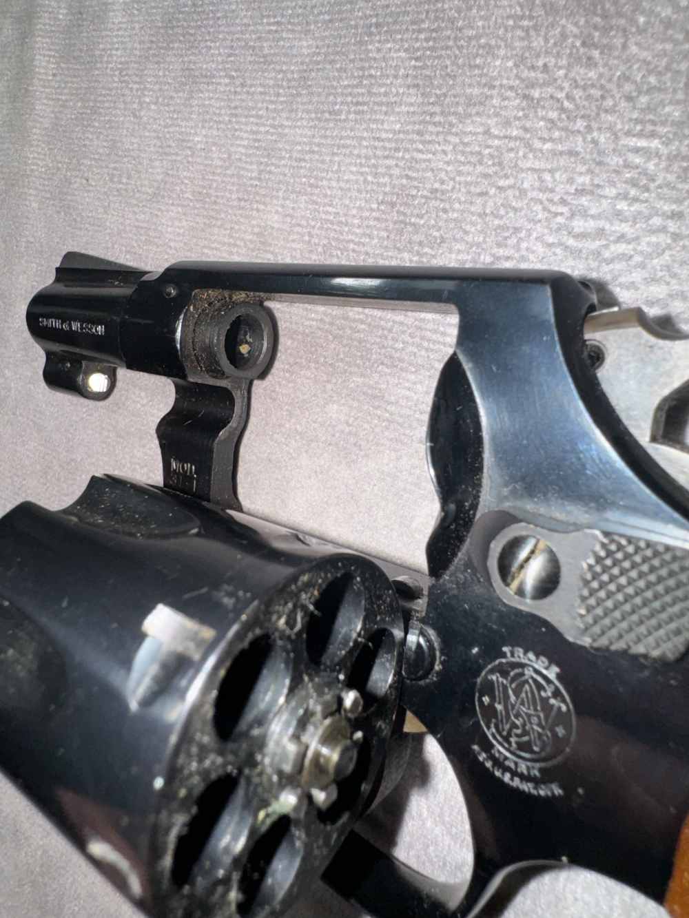 USED! SMITH & WESSON MODEL 31-1 BLUED REVOLVER .32 S&W LONG $.01 PENNY-img-24