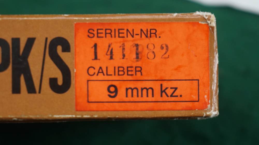 1970 West German Walther PPK/s 380 380acp 3.25" Blue 1¢ Start C&R OK-img-22