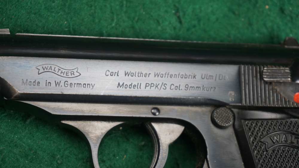 1970 West German Walther PPK/s 380 380acp 3.25" Blue 1¢ Start C&R OK-img-4
