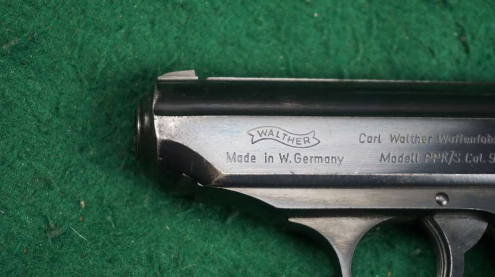 1970 West German Walther PPK/s 380 380acp 3.25" Blue 1¢ Start C&R OK-img-3