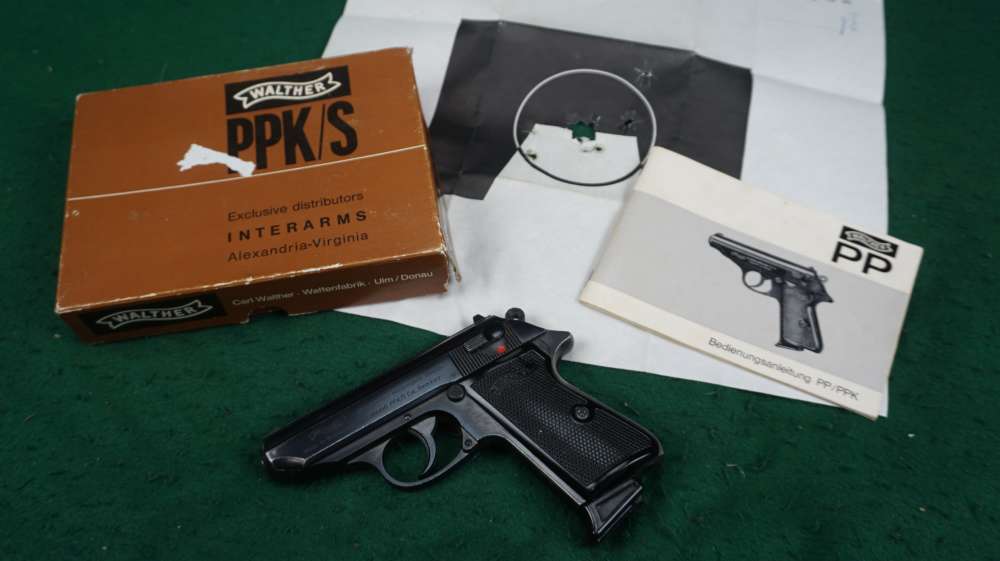 1970 West German Walther PPK/s 380 380acp 3.25" Blue 1¢ Start C&R OK-img-0