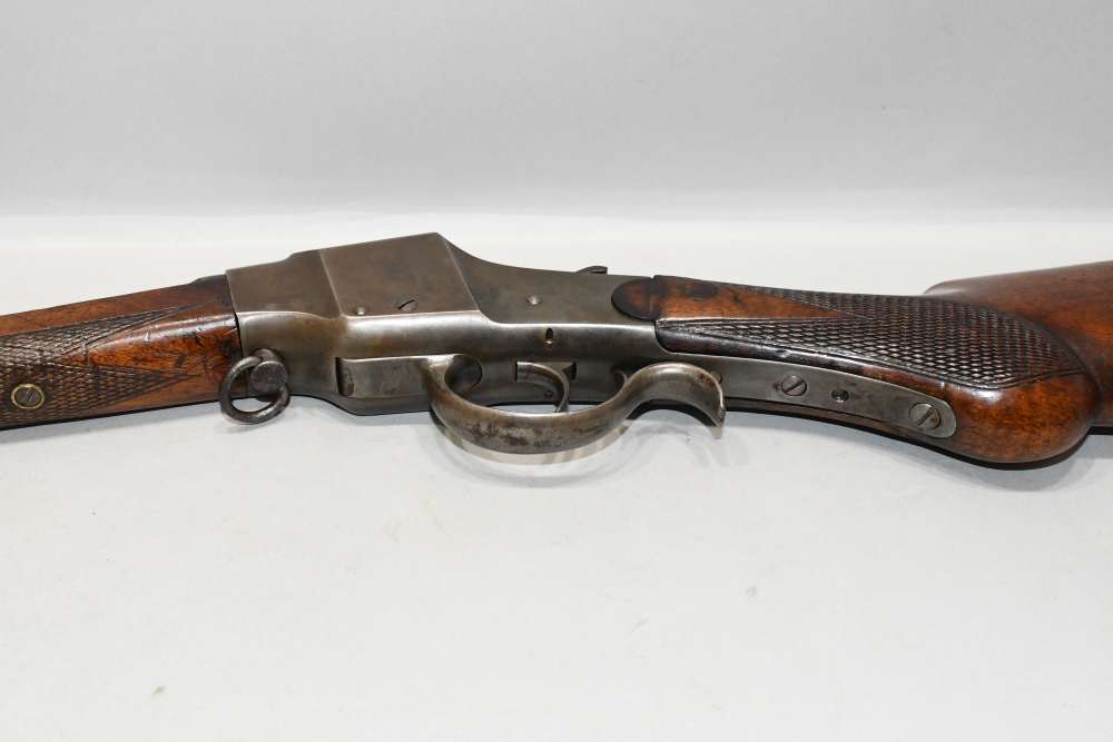 Hopkins & Allen Falling Block Takedown Single Shot Rifle 32-20 Win C&R READ-img-19