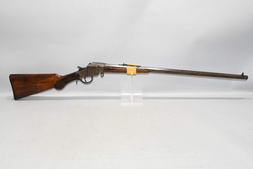 Hopkins & Allen Falling Block Takedown Single Shot Rifle 32-20 Win C&R READ-img-0