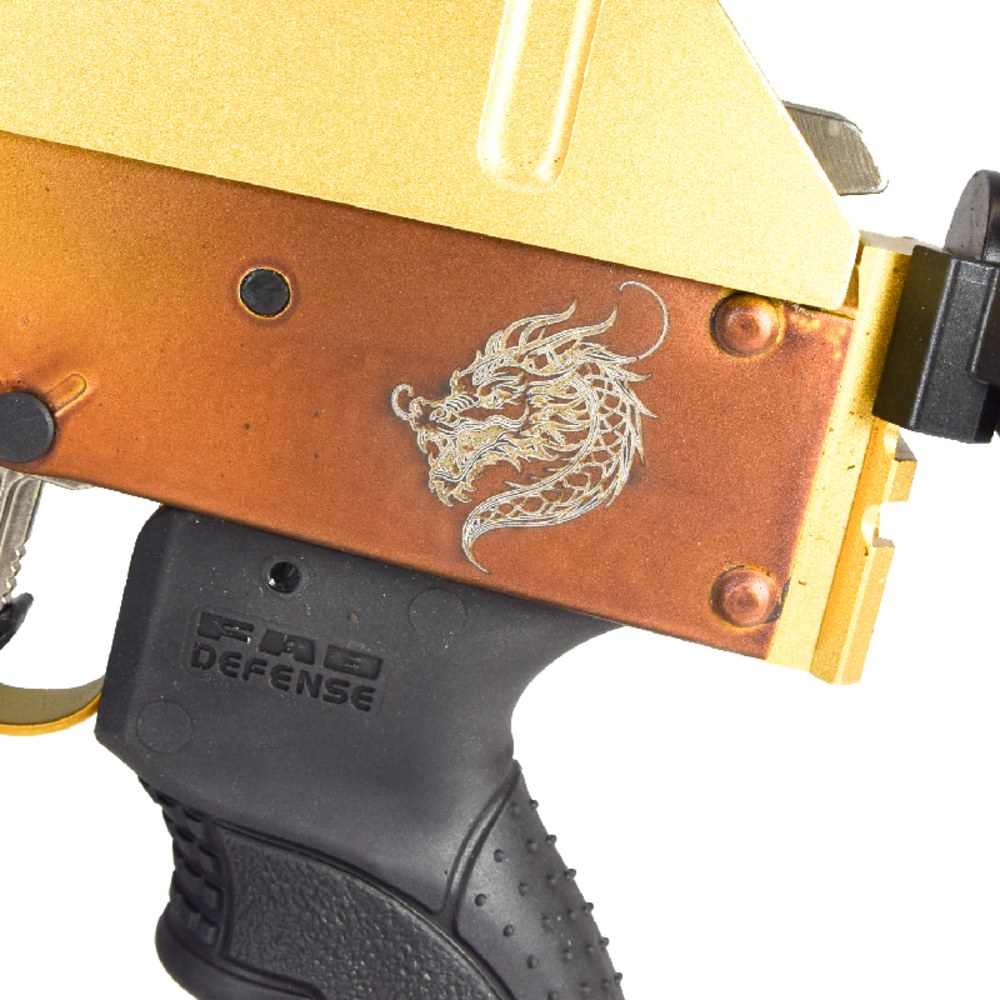TSS Custom Micro DRACO ” GOLD DRAGON” LE-img-2