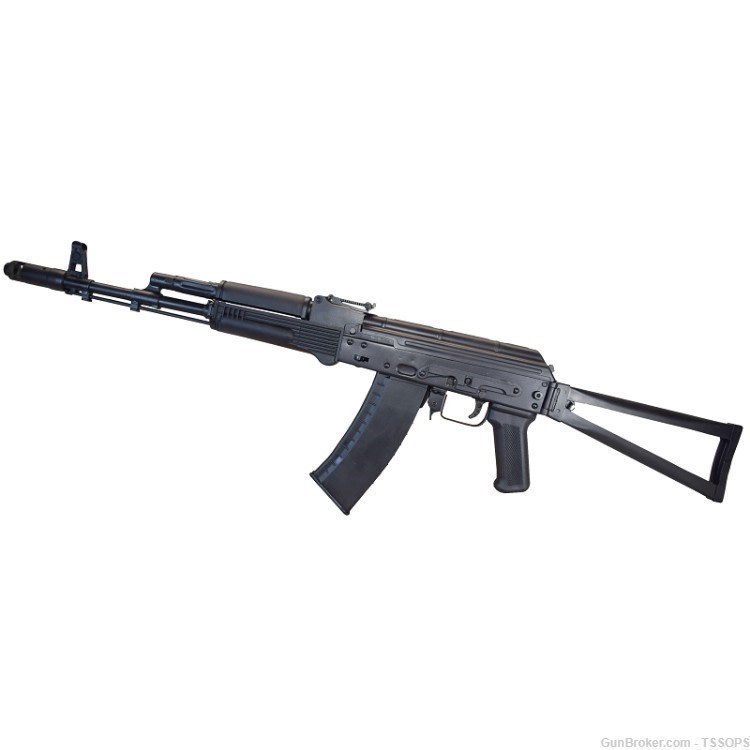 TSS AK-74 Bulgarian 5.45x39mm Rifle Paratrooper Sidefolder PLUM-img-1