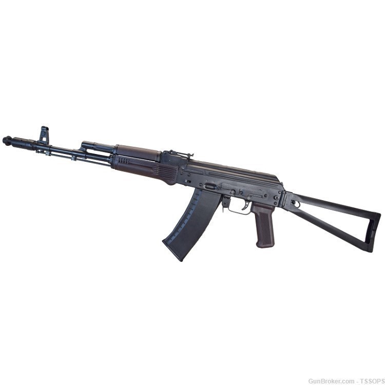 TSS AK-74 Bulgarian 5.45x39mm Rifle Paratrooper Sidefolder Black-img-1