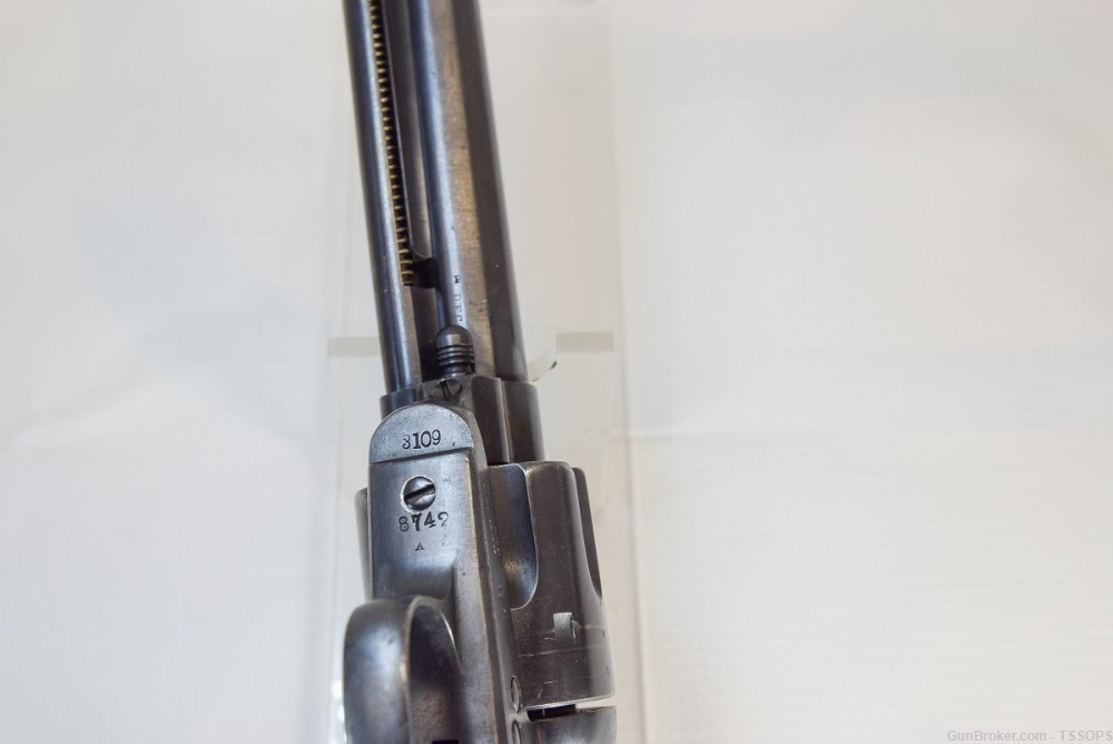 ONE OF THE KIND COLT 1873 SINGLE ACTION ARMY US MARKED .45 COLT REVOLVER-img-4