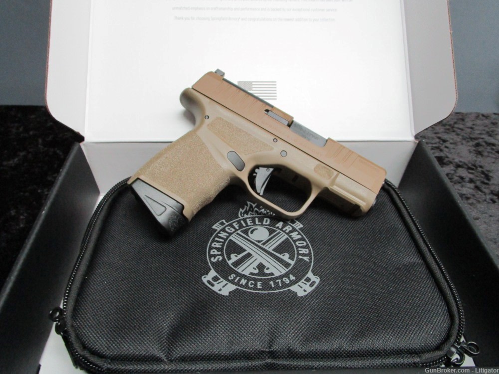 SPRINGFIELD ARMORY HELLCAT FDE 9MM NEW IN THE BOX-img-3
