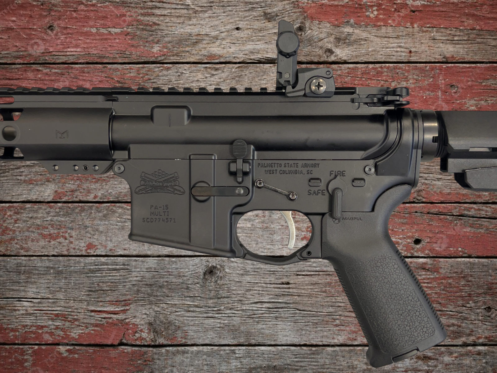 Palmetto State Armory PA-15 5.56 x 45 SBA3 Pistol-img-3
