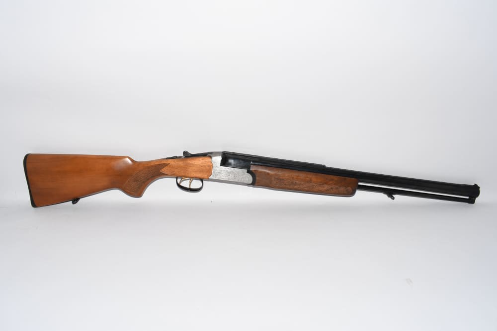 Scarce Angelo Zoli O/U Combination Gun 12 Ga 2 3/4" 7x57R Rimmed-img-0