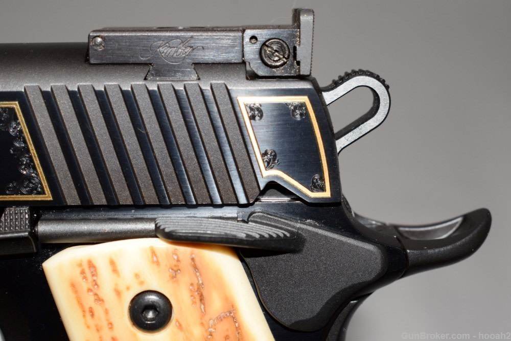 Rare 1 Of 200 Kimber Custom Shop Super America 1911 45 ACP W Case #129-img-11