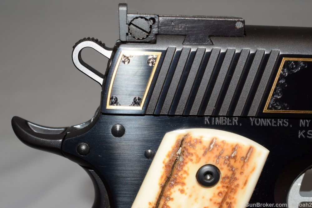 Rare 1 Of 200 Kimber Custom Shop Super America 1911 45 ACP W Case #129-img-4