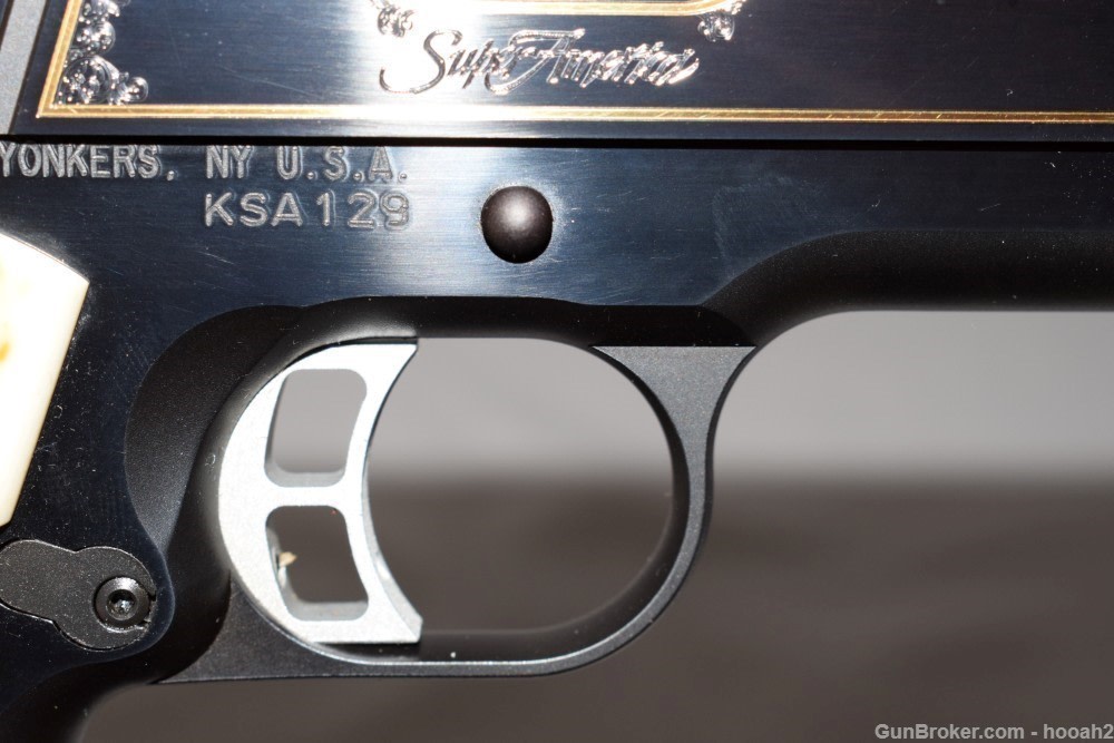 Rare 1 Of 200 Kimber Custom Shop Super America 1911 45 ACP W Case #129-img-5