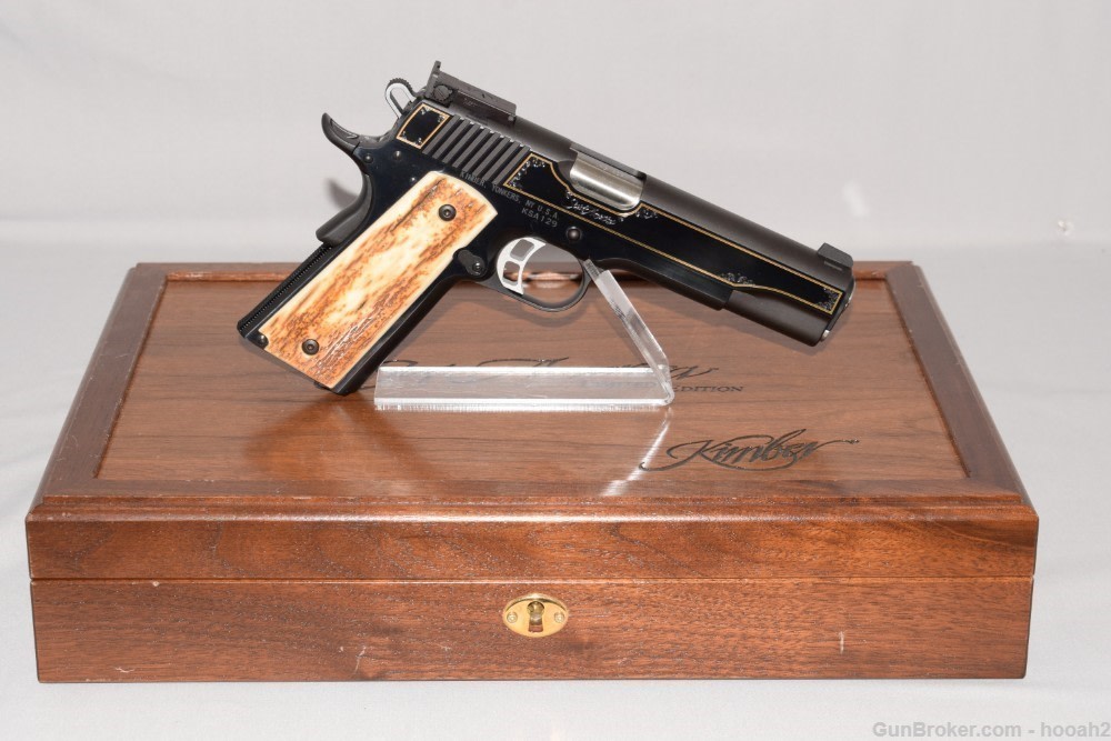 Rare 1 Of 200 Kimber Custom Shop Super America 1911 45 ACP W Case #129-img-0