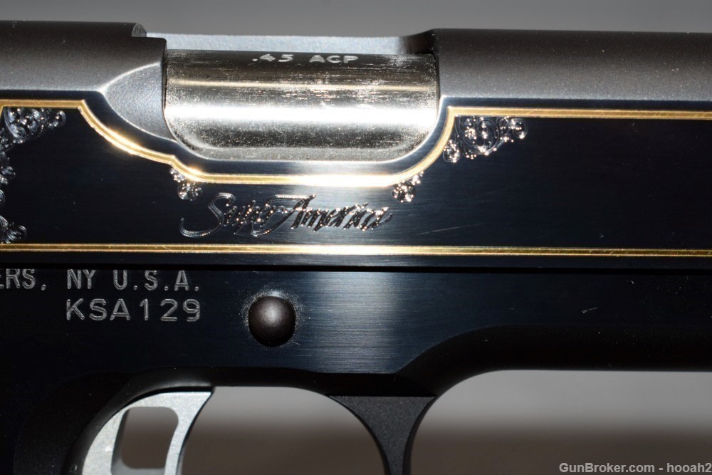 Rare 1 Of 200 Kimber Custom Shop Super America 1911 45 ACP W Case #129-img-6