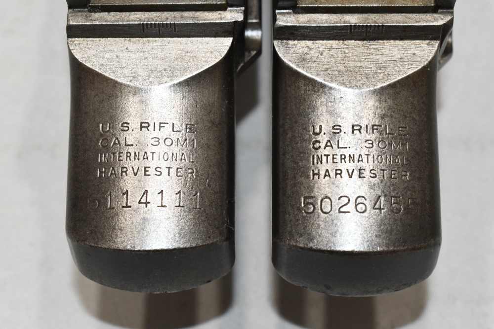 2 Stripped International Harvester M1 Garand Semi Auto Rifle Receivers -img-21