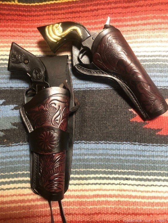 Western Matching Holsters Strongside & Cross Draw Fits Colt SAA Uberti 1873-img-2