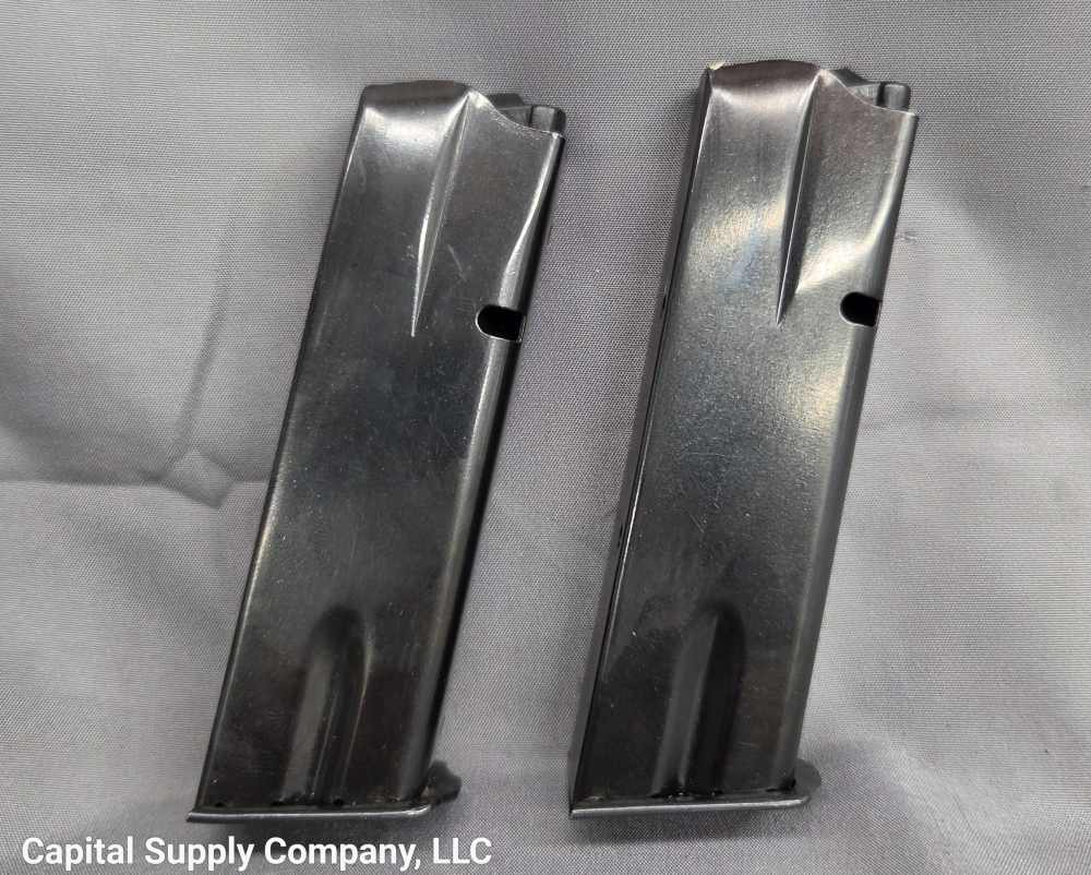 2 magazines for Browning Hi Power pistols 9mm 13 rounds-img-0