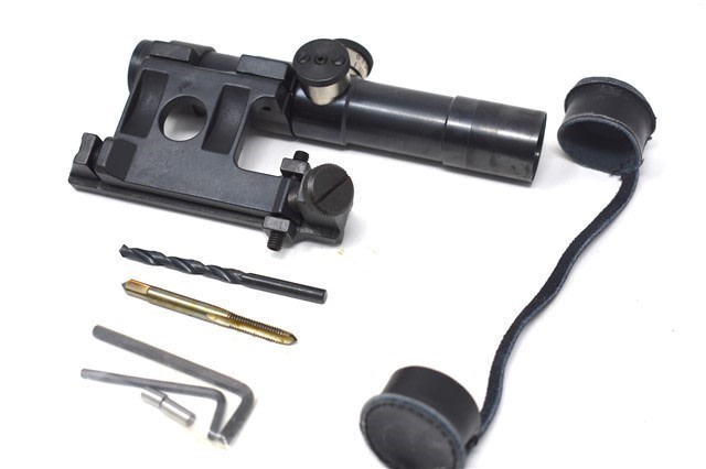 Mosin Nagant PU91/30 Scope with Mount Complete Set SVT-40 MG4X20 German Ret-img-3