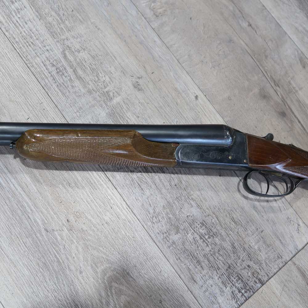 PENNY BID! Sarasqueta 12 GA Side By Side Shotgun SxS 28" Made In Spain-img-3