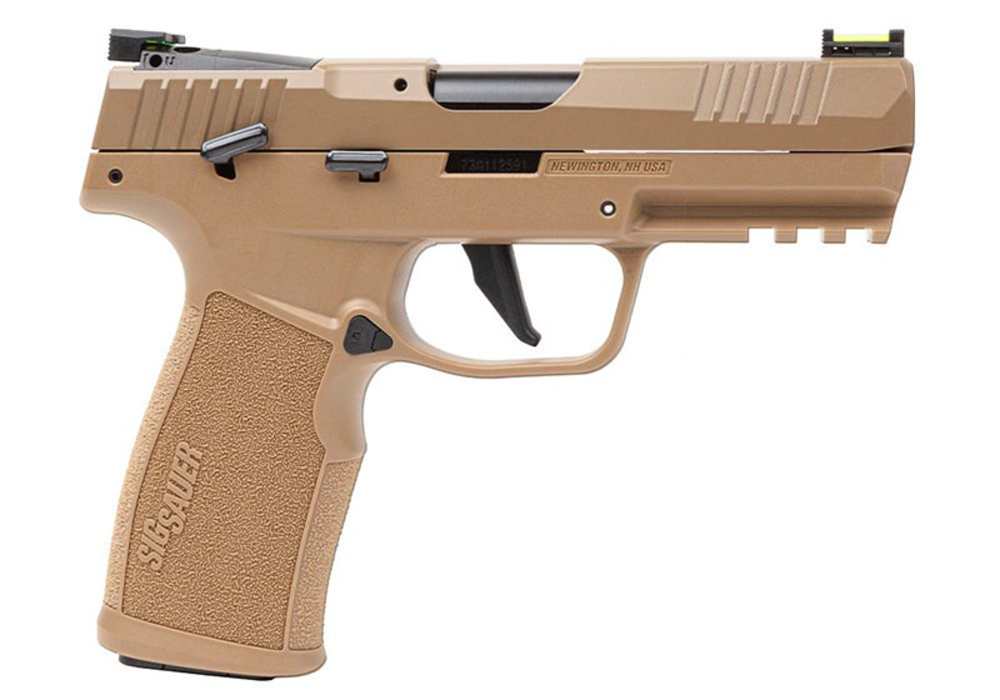 SIG P322, Tac Pac, .22LR, 4" Threaded Barrel, OR, MS,  FDE, (3) 20-rd-img-1