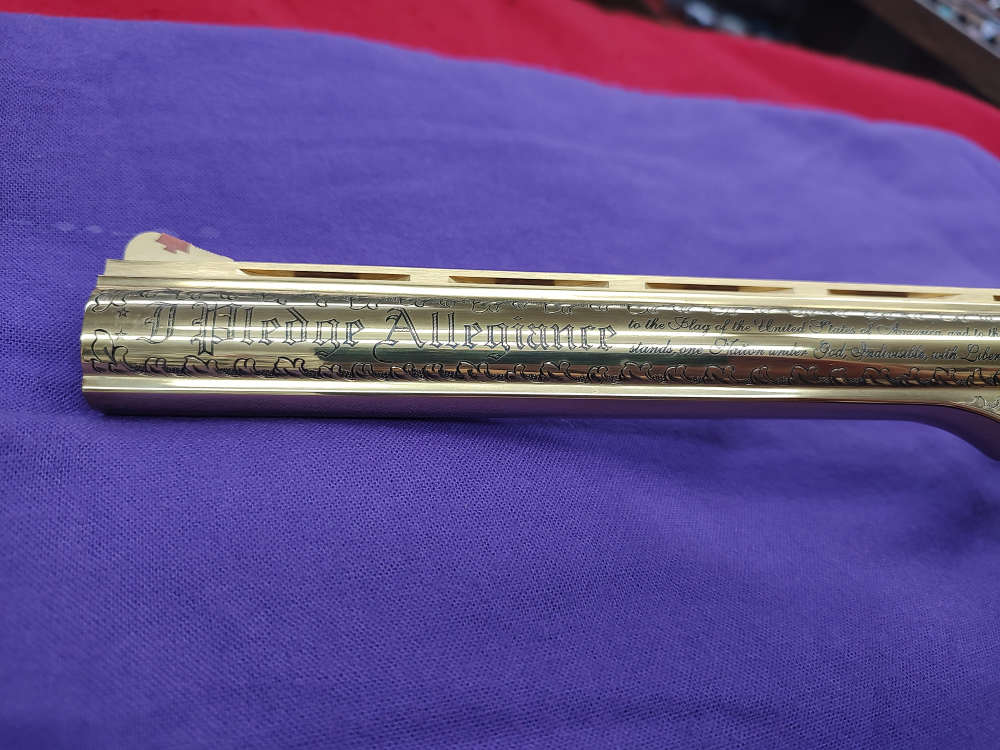 Dan Wesson  American Historical Gold 24KT  Plated  44 Magnum-img-6